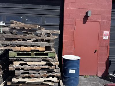 Broken pallets