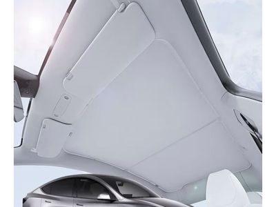 Tesla 2026-2025 Model Y Roof Sunshades - Precision Fit, No Sagging, Total Blackout (2026-2025 New Model Y)