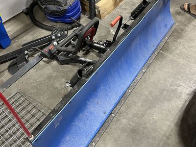 Polaris glacier pro HD snow plow attatcent
