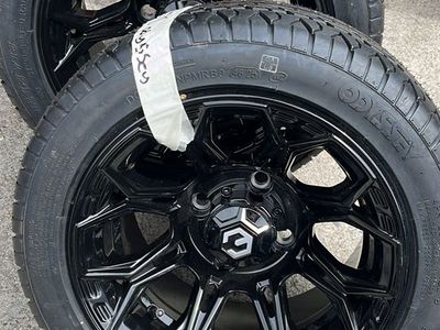 215/40-12 NEW PAIR ODYSSEY GOLF CART TIRES W/WHEEL
