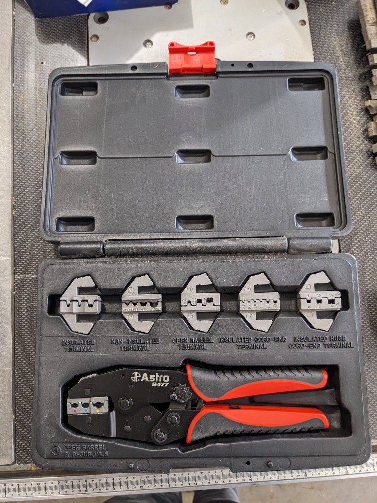 Astro 9477 ratcheting crimp tool