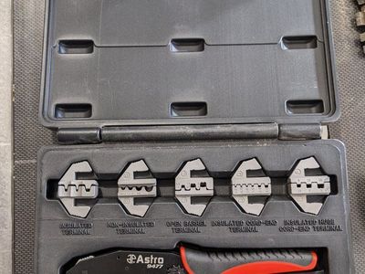 Astro 9477 ratcheting crimp tool