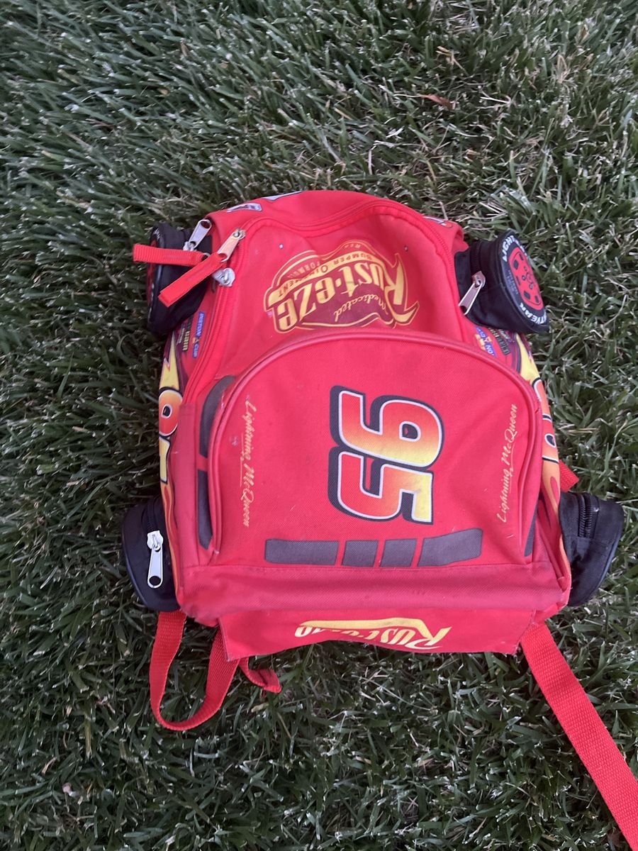 Lightning McQueen Backpack Toddler