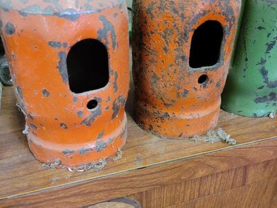 vintage welders caps