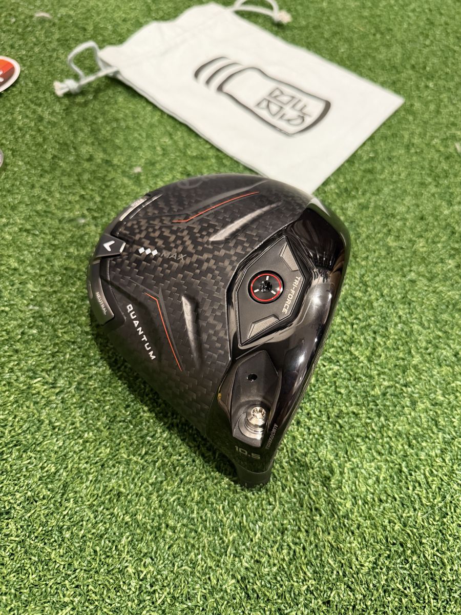 2026 Callaway Quantum TD Max Driver 10.5* Head and Headcover Mint