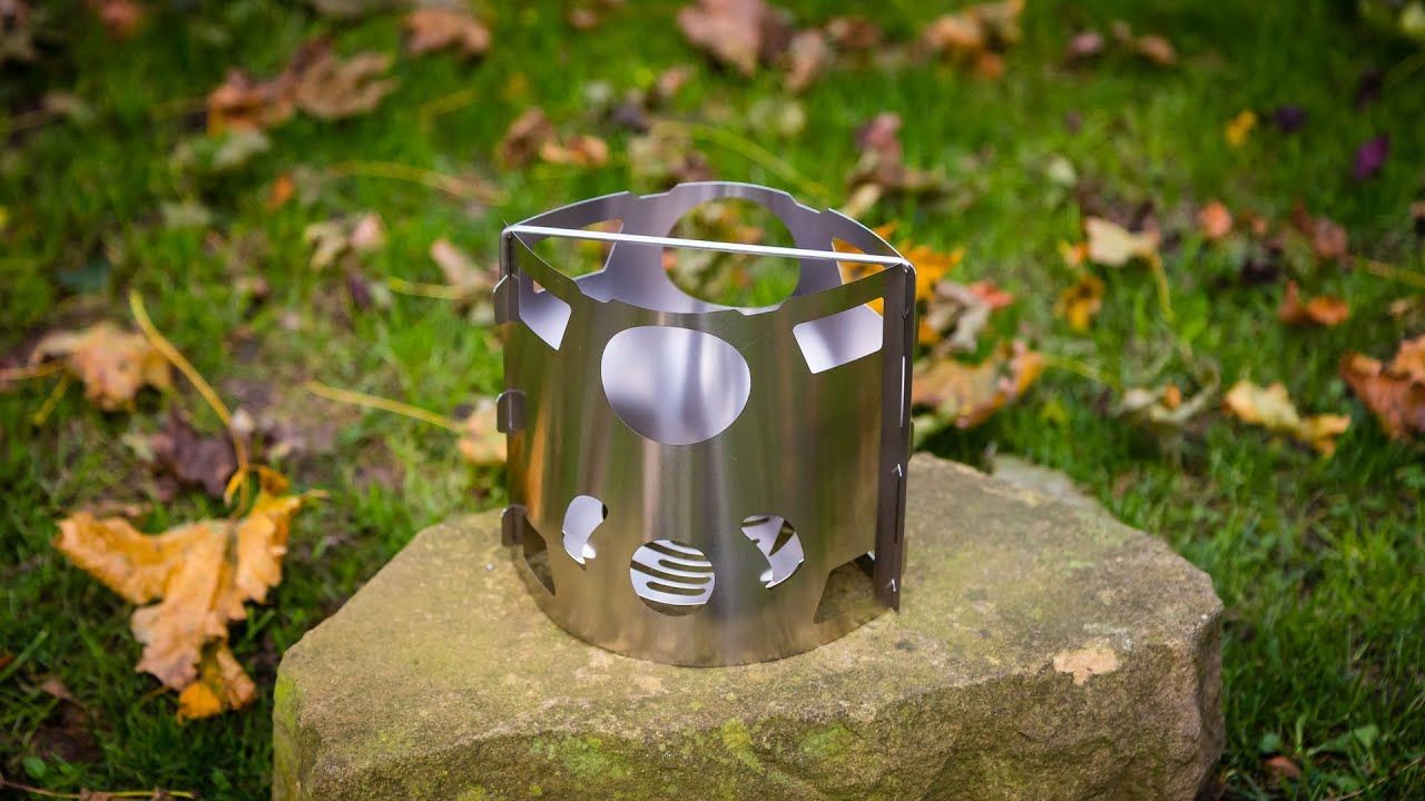 Genuine Swiss Made PicoGrill 85 - Ultralight Backpacking Wood Stove
