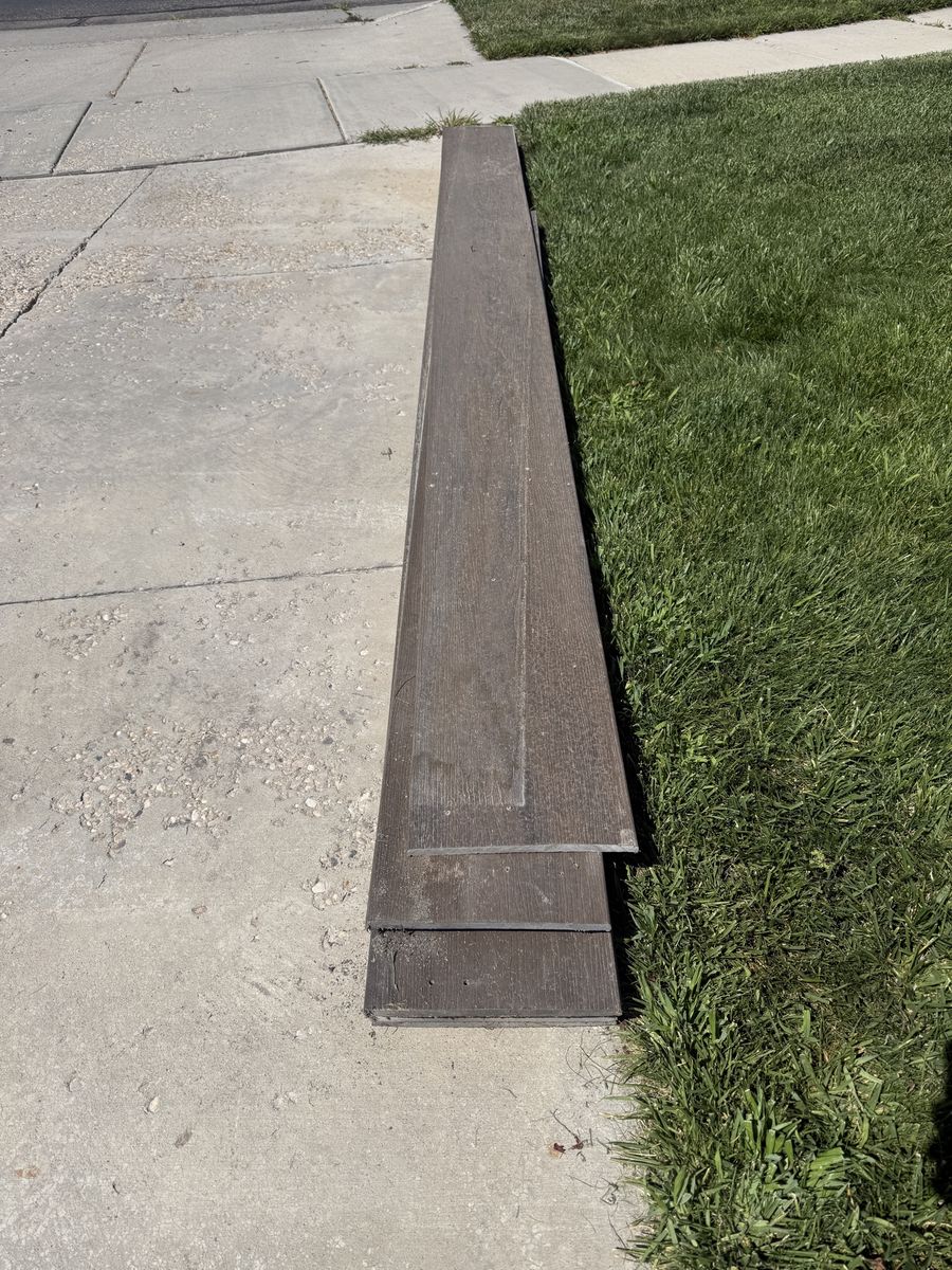 FREE Trex Coastal Bluff trim pieces 80 linear feet