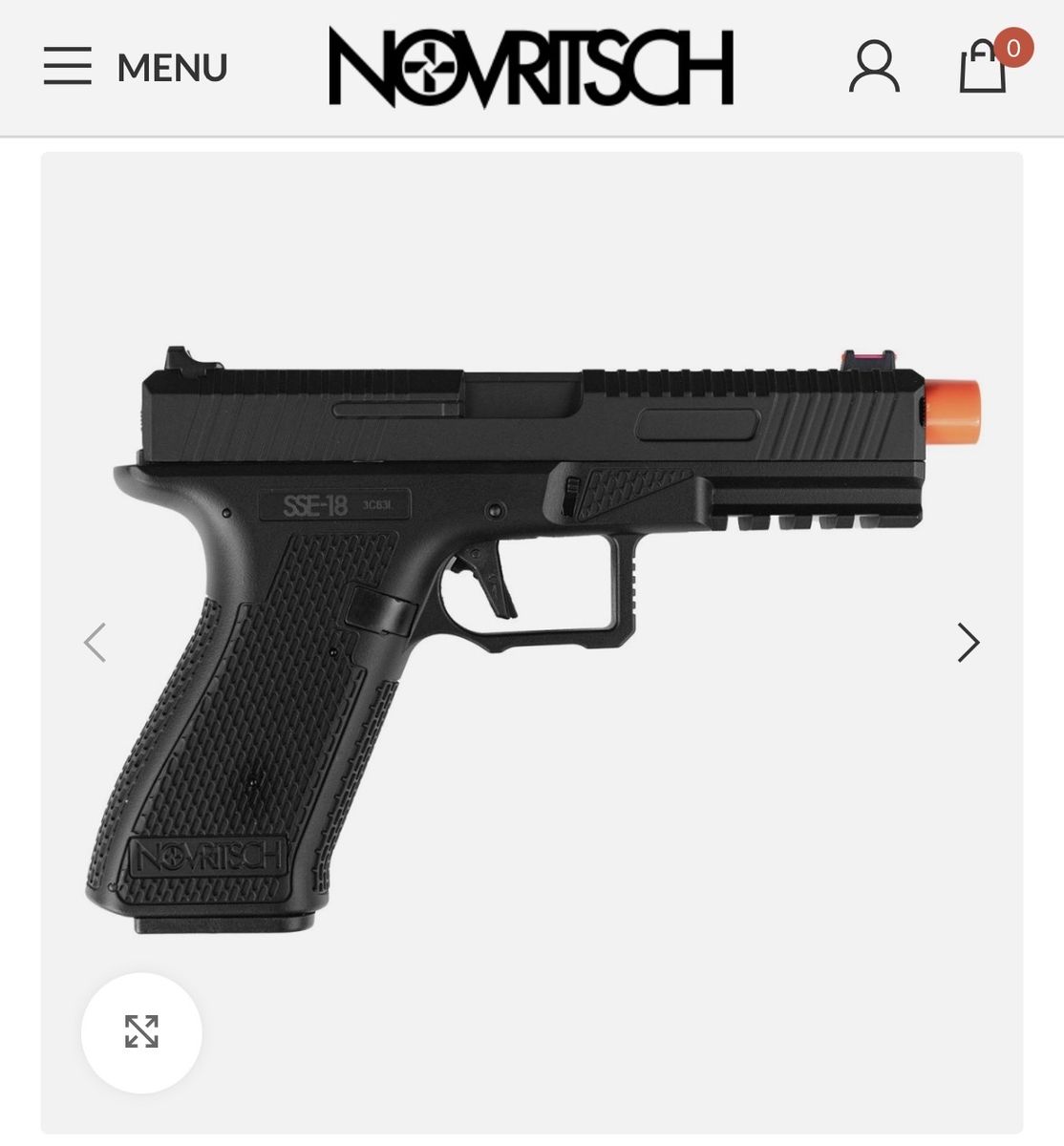 Airsoft gun, AEG Pistol starter set (Bundle)