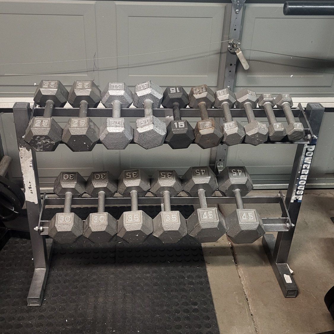 Dumbbells 370 pounds