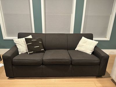 2 Grey Sofas $100