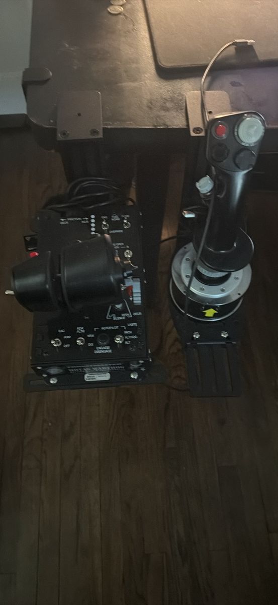 Warthog HOTAS Flight sim & TrackIR