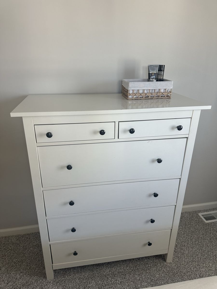 Tall White IKEA Dressed