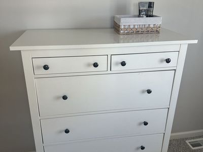 Tall White IKEA Dressed