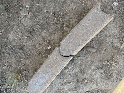 Bullet 12.25 in. x 4 in. x 4 in. Carmel Concrete Edging