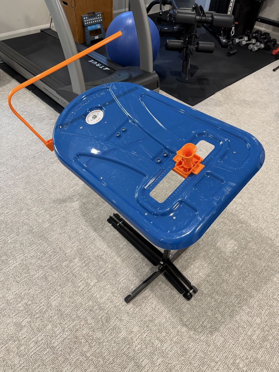 Swing Path Baseball Trainer - Improve Your Swing Mechanics, Blue/Orange, Great Condition
