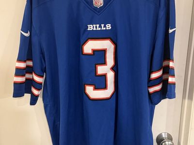 Buffalo Bills #3 Damar Hamlin Jersey Size XL