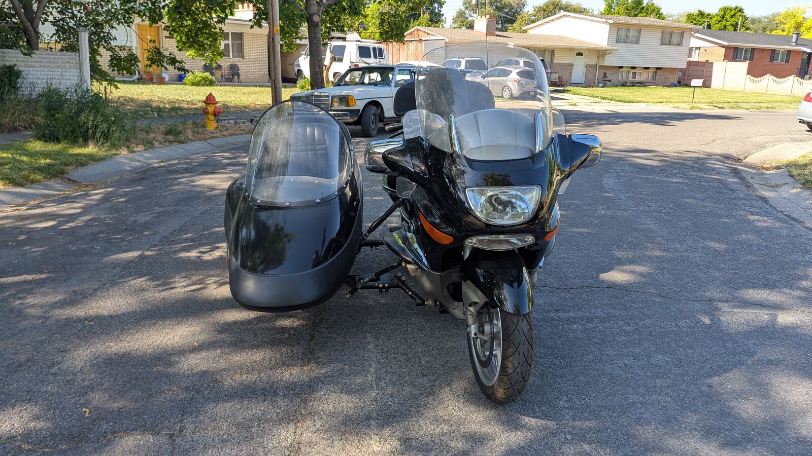 2009 BMW K1200 Motorcycle with rare sidecar