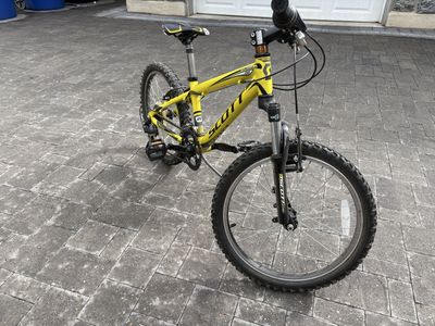 Scott Scale JR 20 Youth Mountain Bike - Yellow/Black