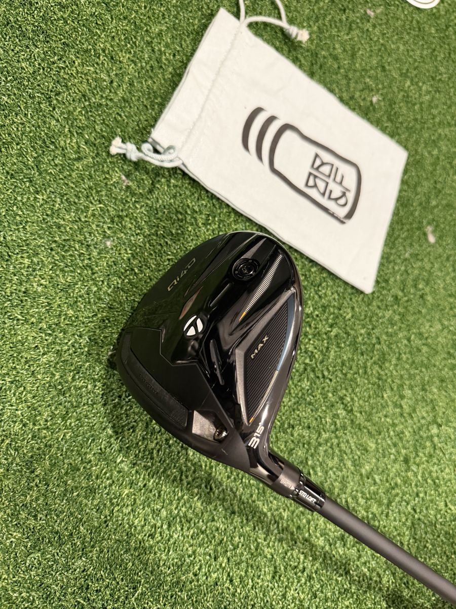 LH Taylormade Qi4D Max 3 Wood Reax White 65S Stiff Mint