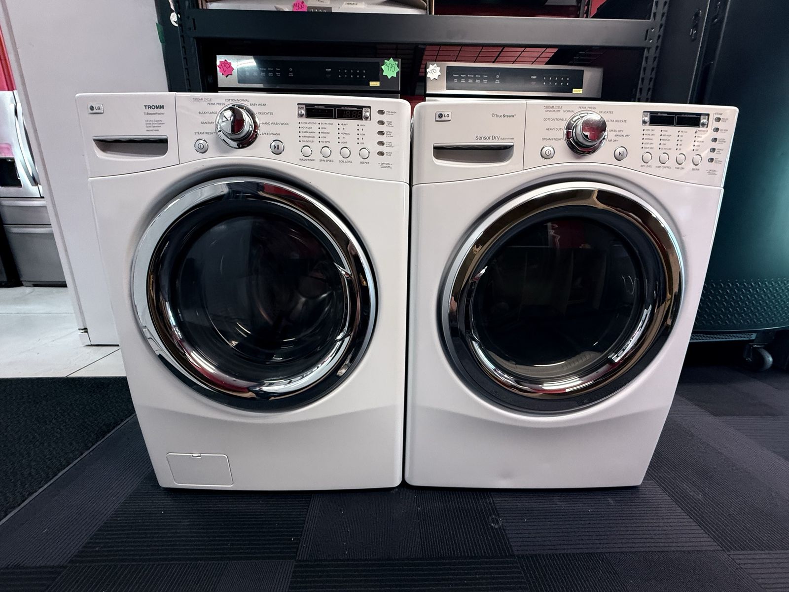 Matching White Ultra Capacity, Lg Washer & Dryer Set!(STACKABLE!)