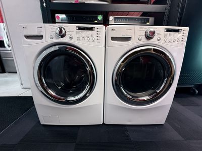 Matching White Ultra Capacity, Lg Washer & Dryer Set!(STACKABLE!)