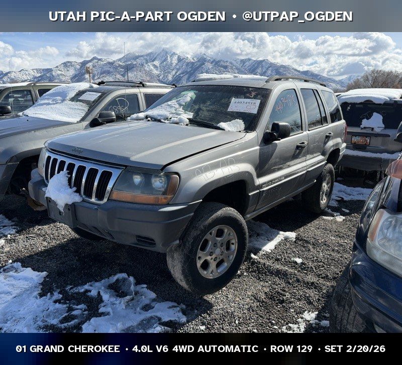 2001 Jeep Grand Cherokee WJ Parts - UTPAP Ogden