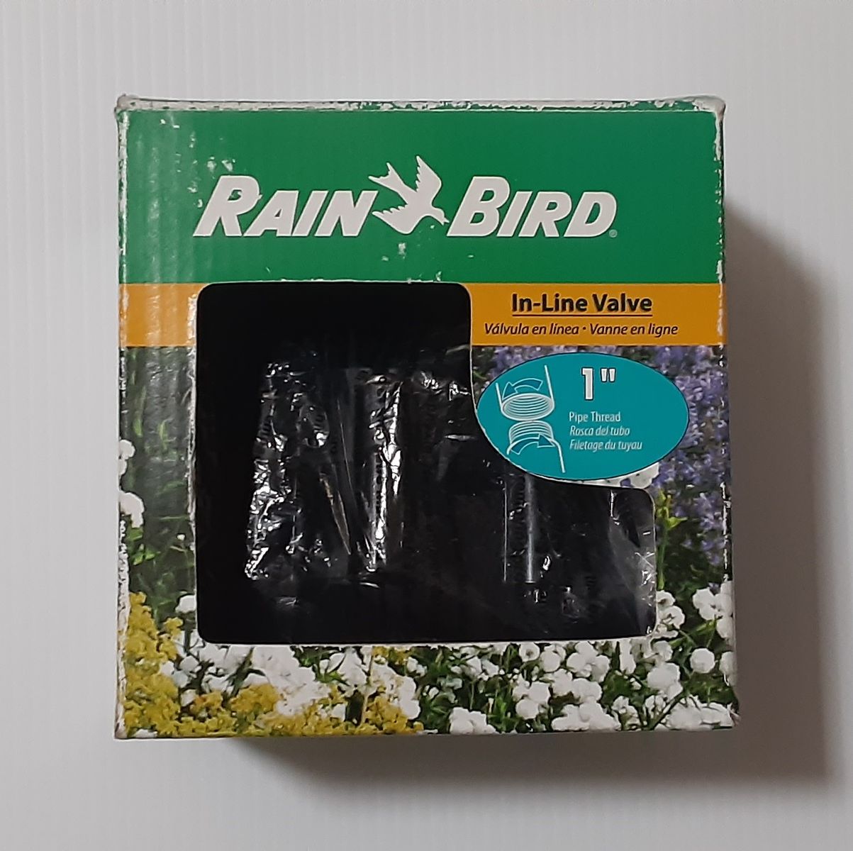 Rain Bird CP-100  1-inch In-Line Sprinkler Valve with Flow Control - New