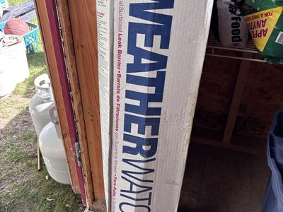 New roll of Weather Watch 150 SF ice and water shield for roof