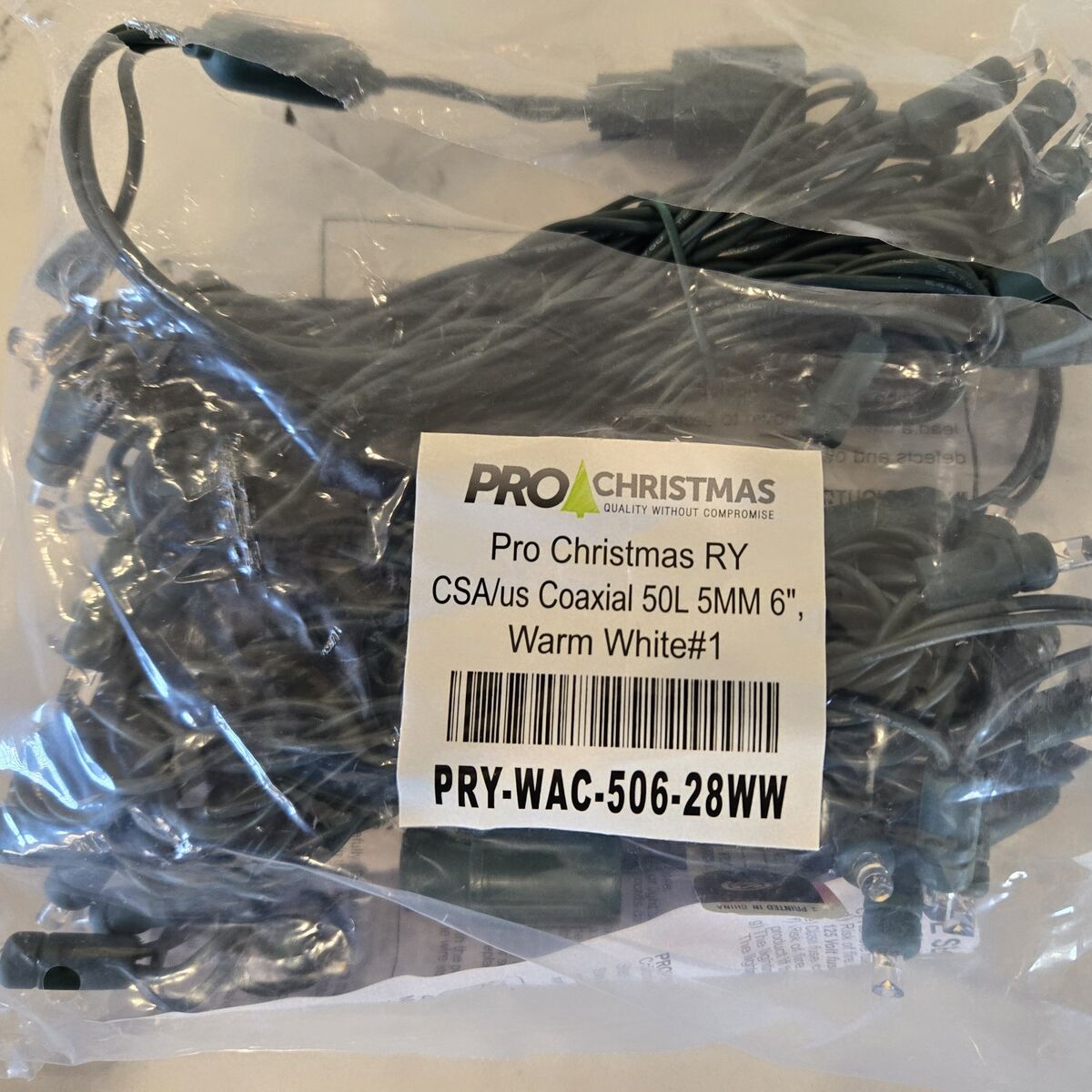 Case of Commercial Christmas Lights