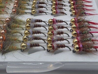 Euro nymph flies