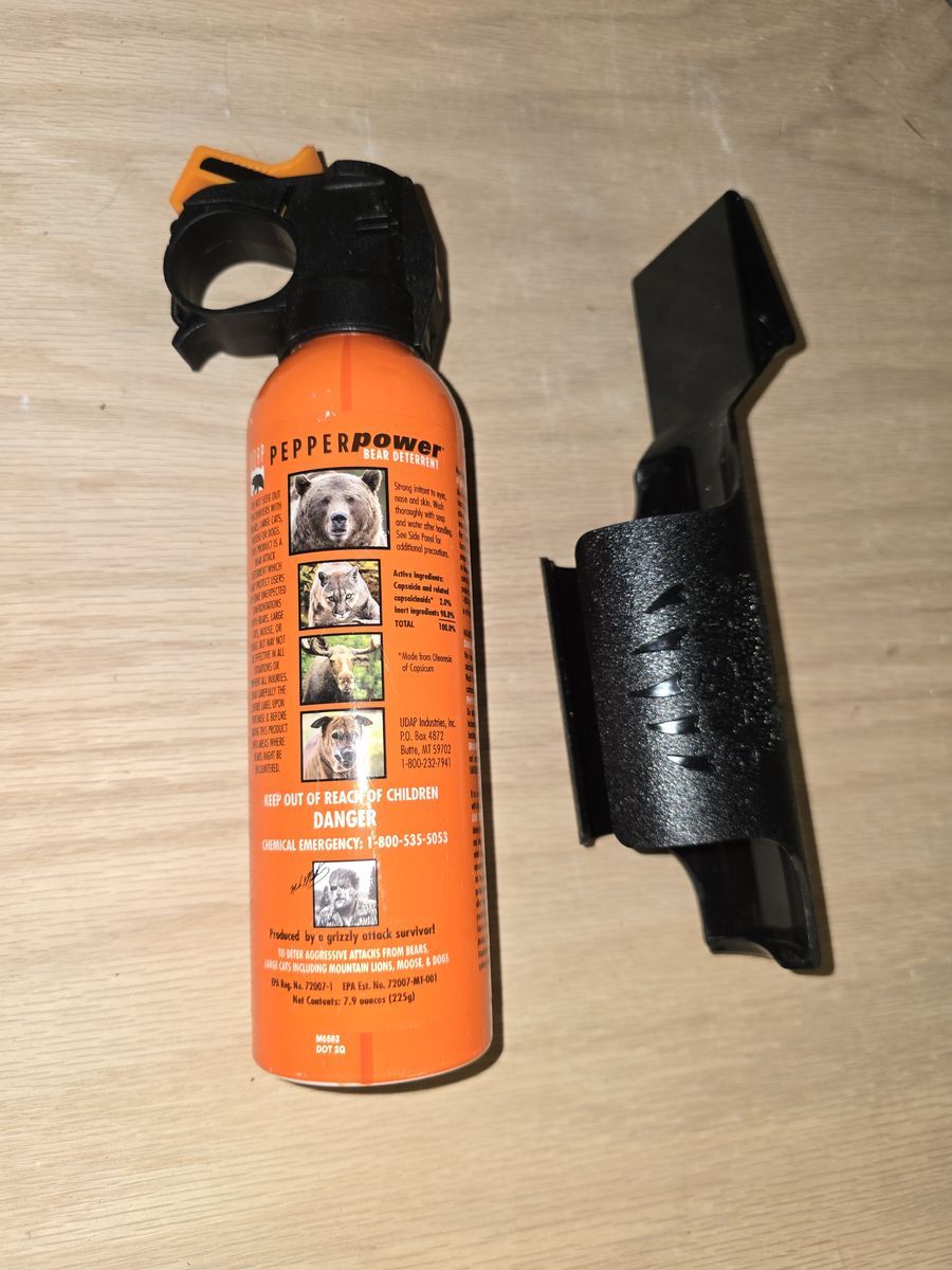 Bear Spray with holster (Unused)