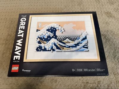 LEGO Art The Great Wave Hokusai 31208 Building Set
