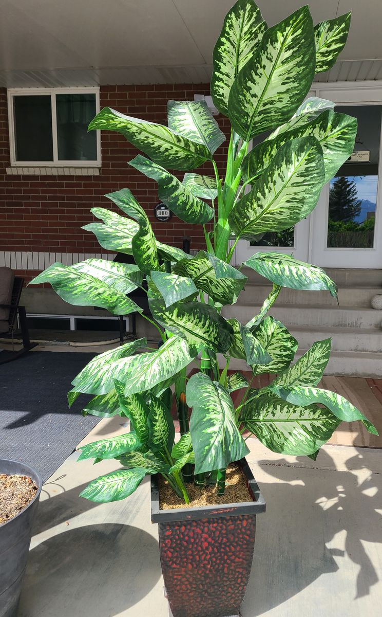 Beautiful artificial large plant