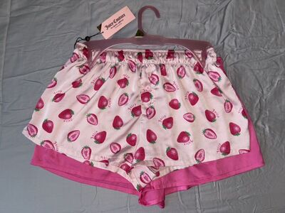 Strawberry Juicy Couture Pajama Shorts