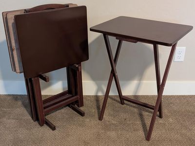 Wood TV Trays