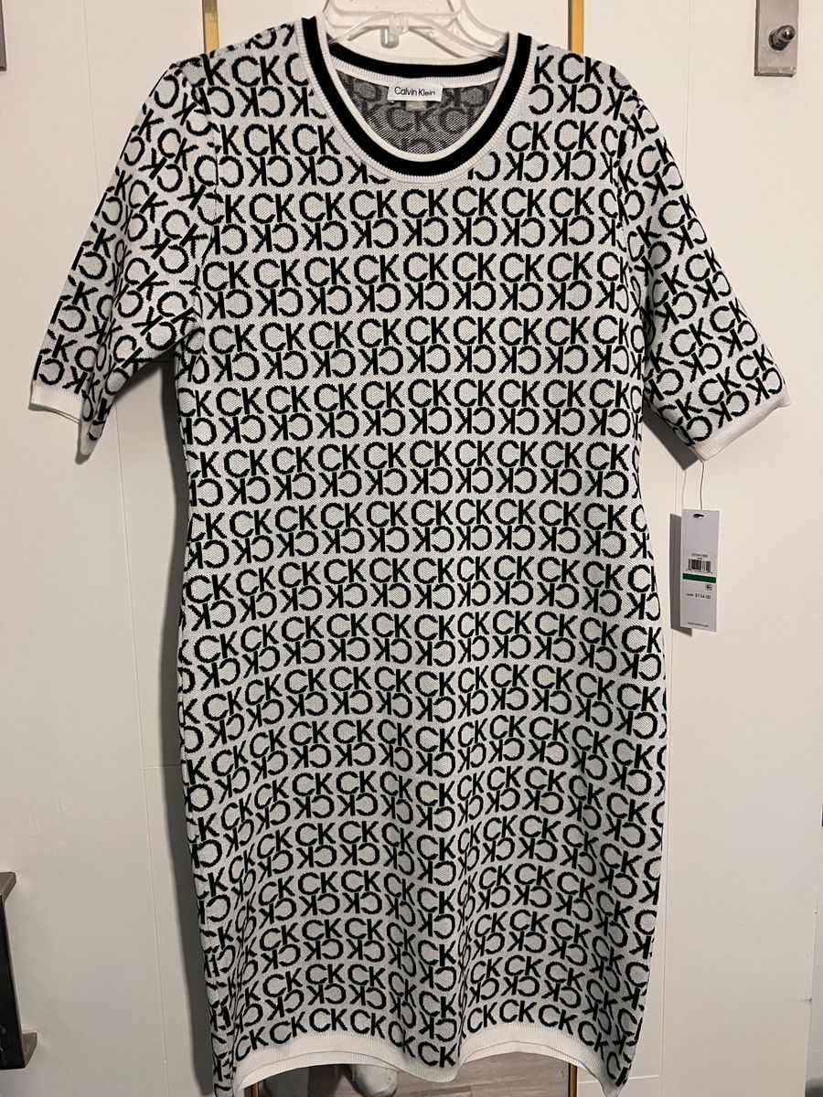 CK techknit dress