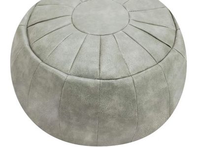 Decorative pouf cover, ottoman, footrest