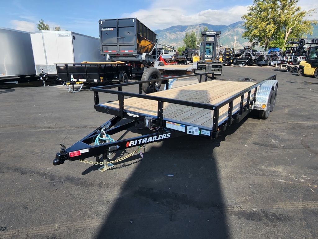 2026 PJ Trailers 7X18 UL 7K UTV/ATV Car Hauler Utility Trailer