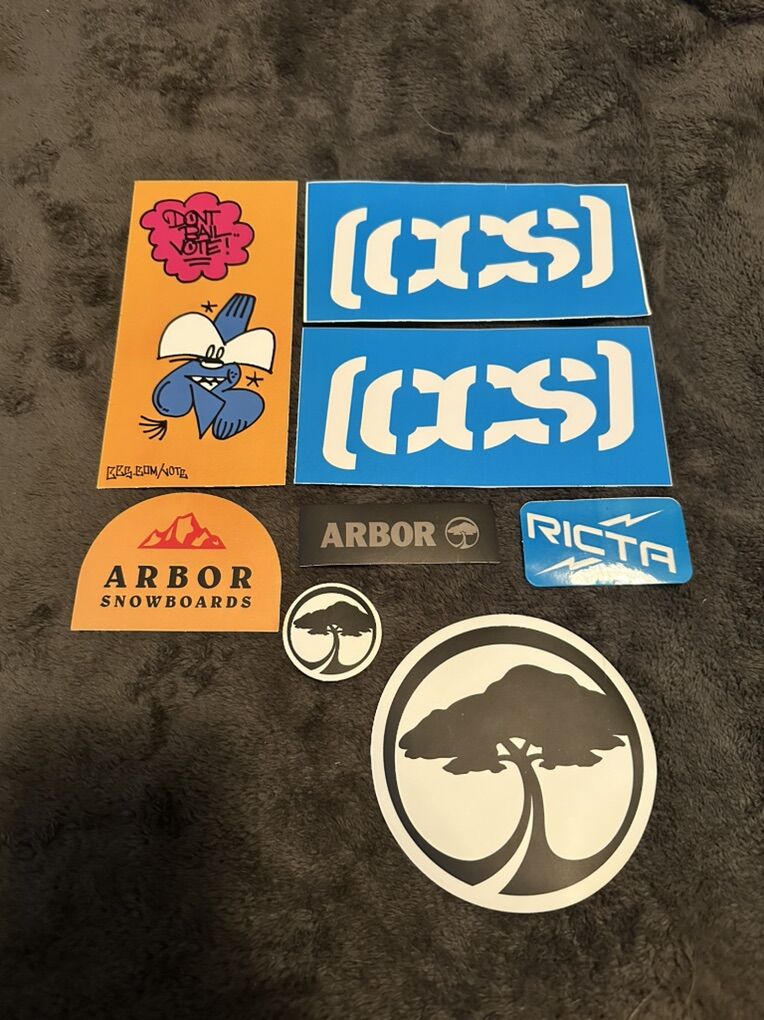 Snowboard/Skate Sticker Pack - Arbor Snowboards