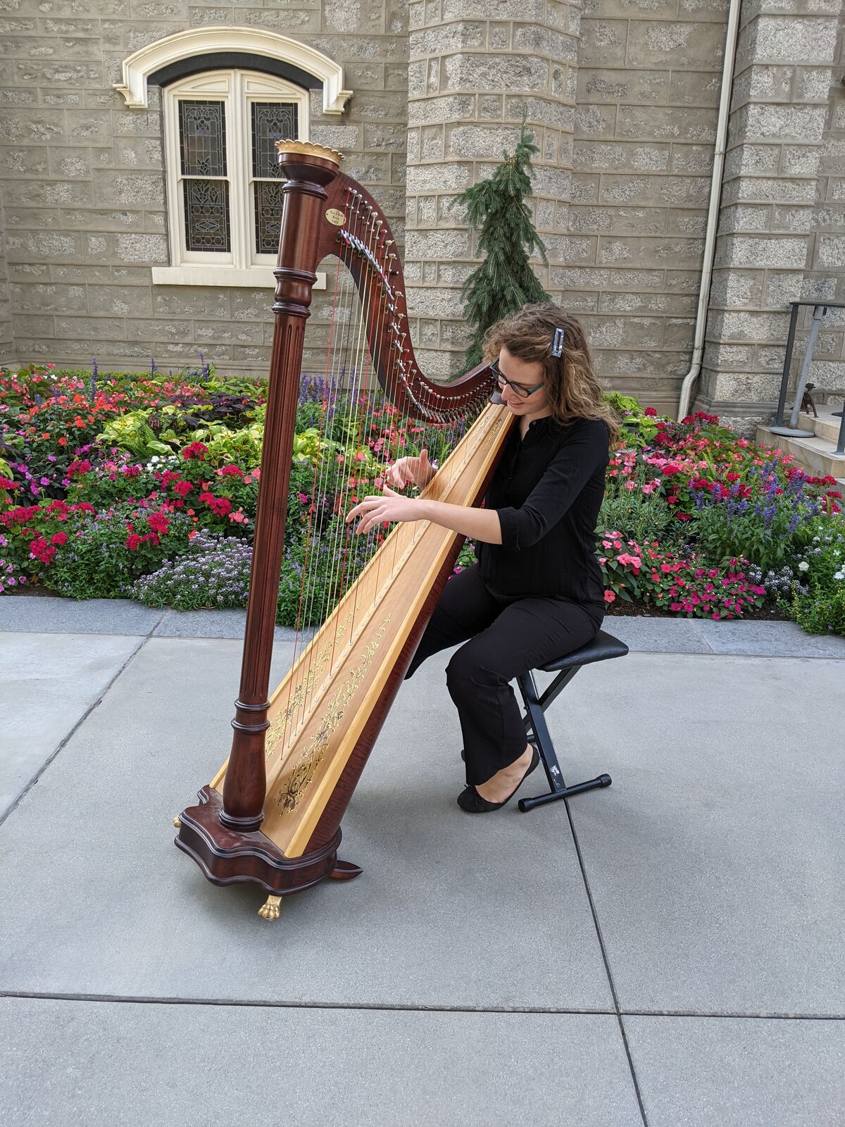 Lyon & Healy Prelude Harp in Beautiful Condition