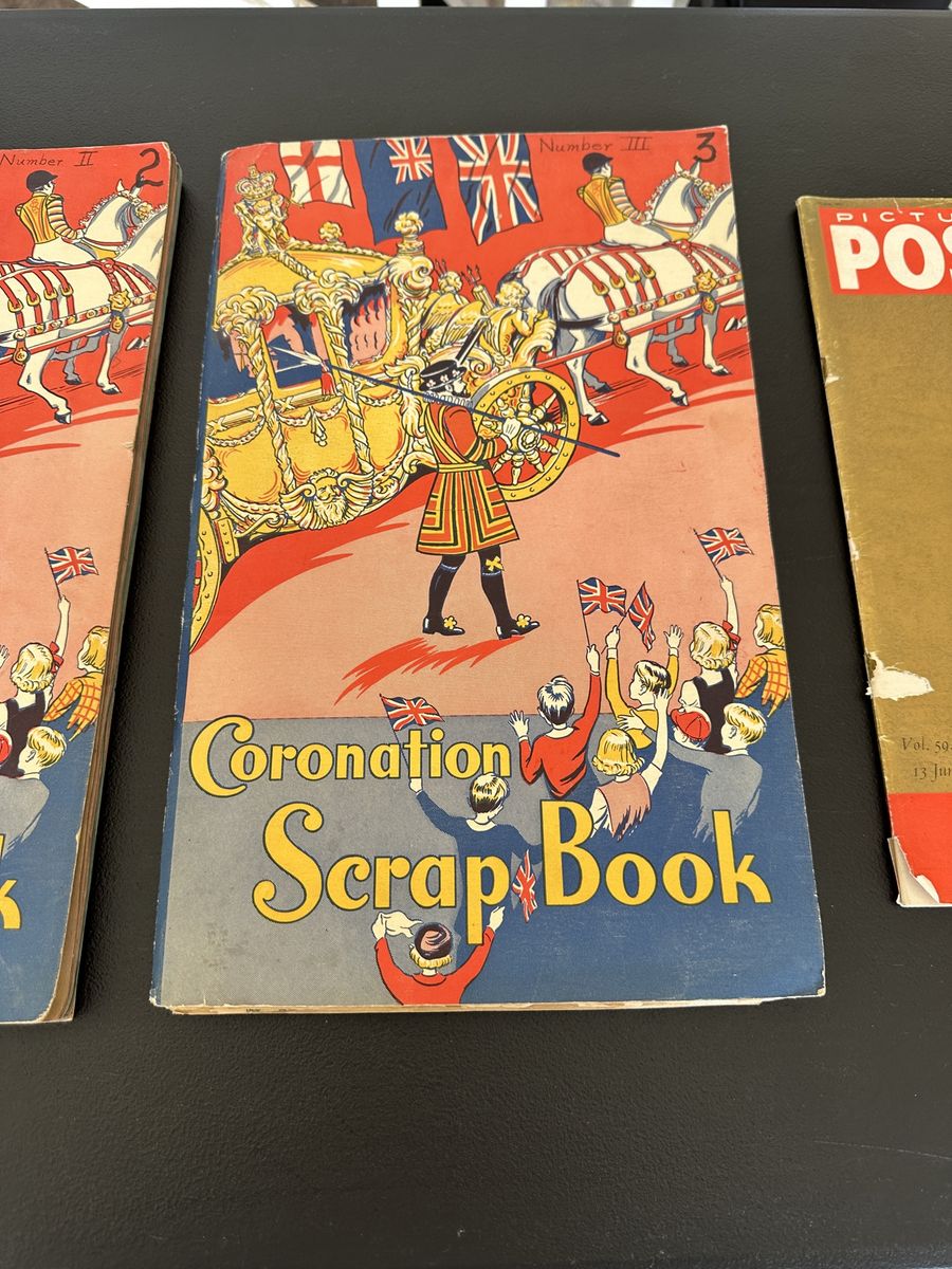 Queen of England Scrapbook Collection - 1950's