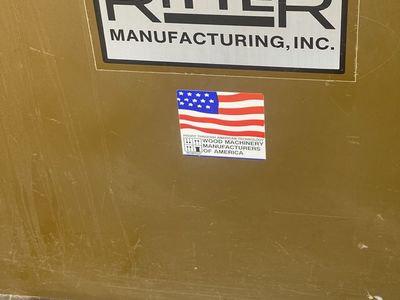 Ritter Manufacturing Belt Sander, 4" x 132" Belt