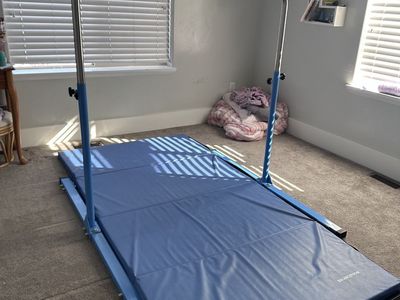 Gymnastics Bar with Mat