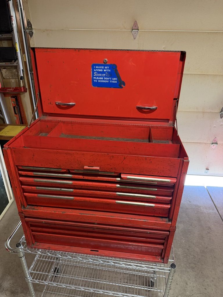 Snap-On Vintage Toolbox Set, 7-Drawer AND 3-Drawer Sold Together