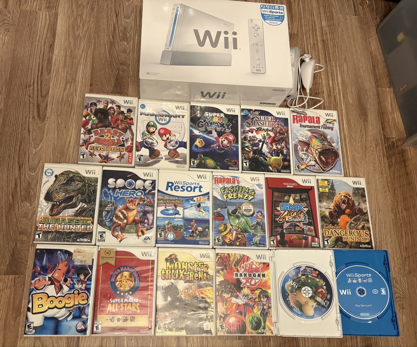 Nintendo Wii Boxed Large Lot 17 Games  - Excellent Condition
