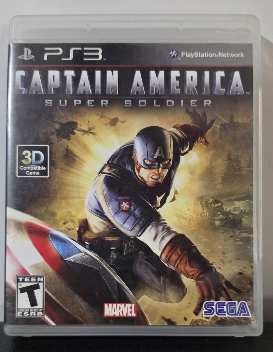 Captain America: Super Soldier for PlayStation 3 (PS3) - Complete with Manual
