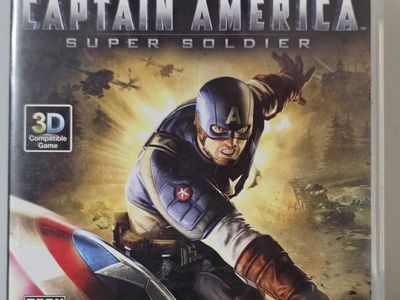 Captain America: Super Soldier for PlayStation 3 (PS3) - Complete with Manual