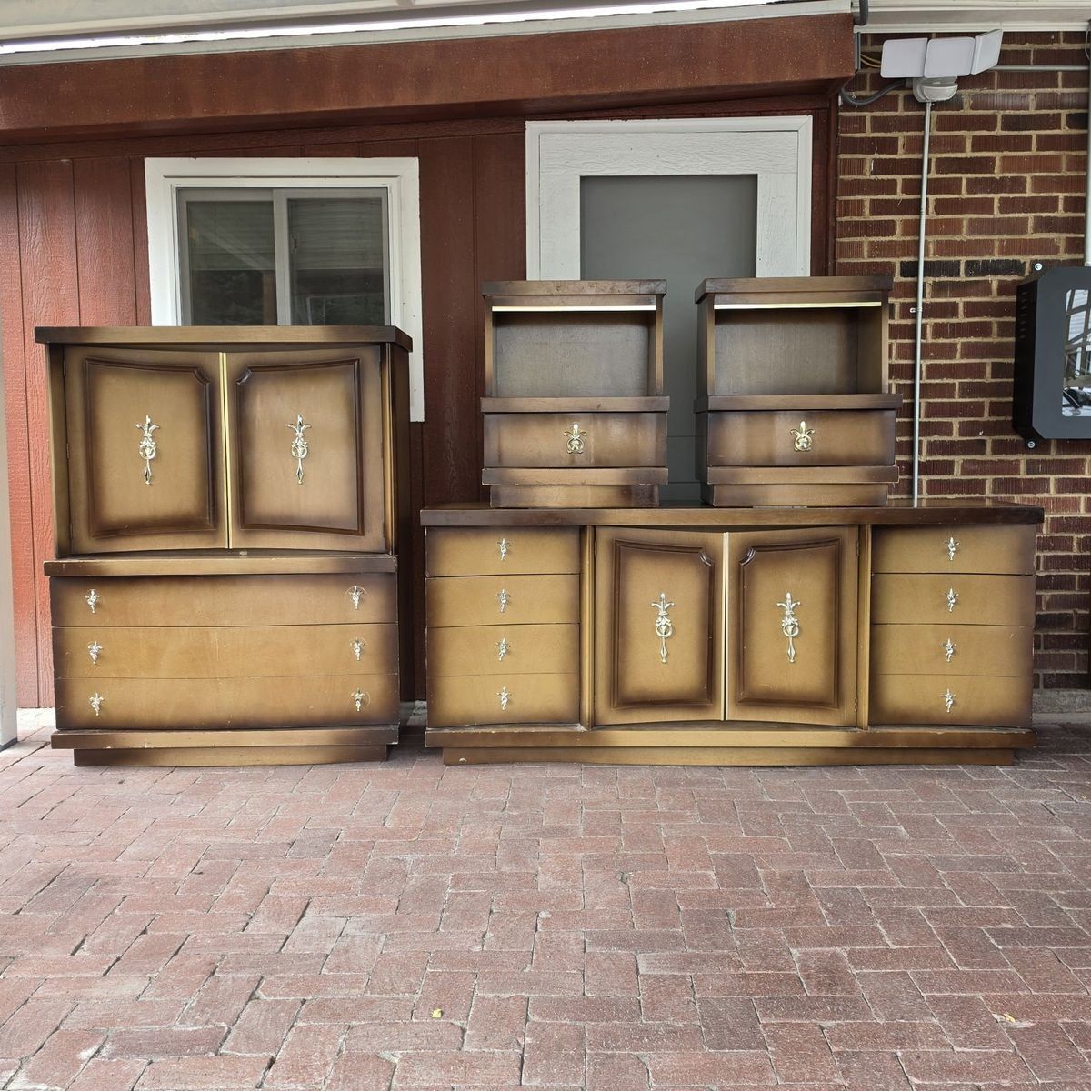 Vintage Mid-Century Modern Bedroom Set