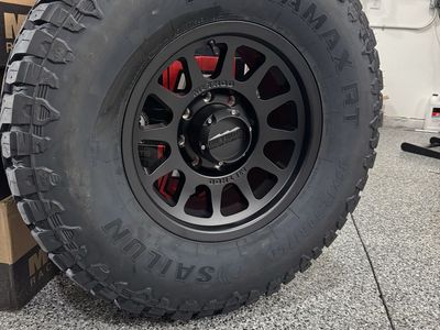 8x6.5 Method 703 Wheels with 35x12.50R17 LT Sailun Terramax R/T Tires Set