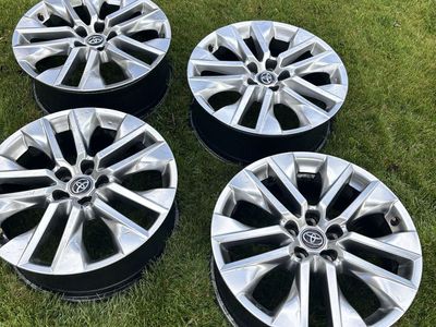 OEM 5th Gen ('19-'25) Toyota RAV4 19" Wheels / Rims (Set of 4) + Lugs & Caps